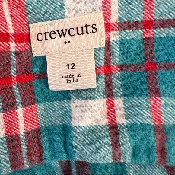 J. Crew GAP lot of 3 plaid flannel shirt and t-shirt boys size 12 bundle - Picture 4 of 13